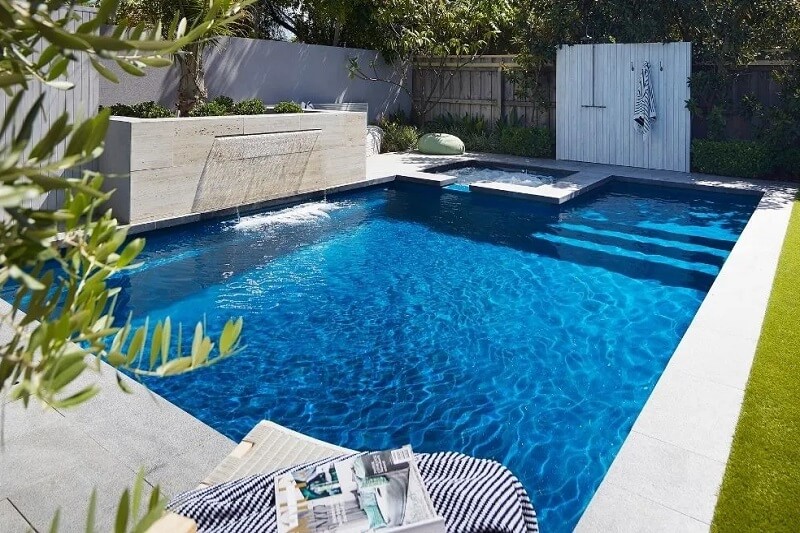 concrete pool construction project in Sydney